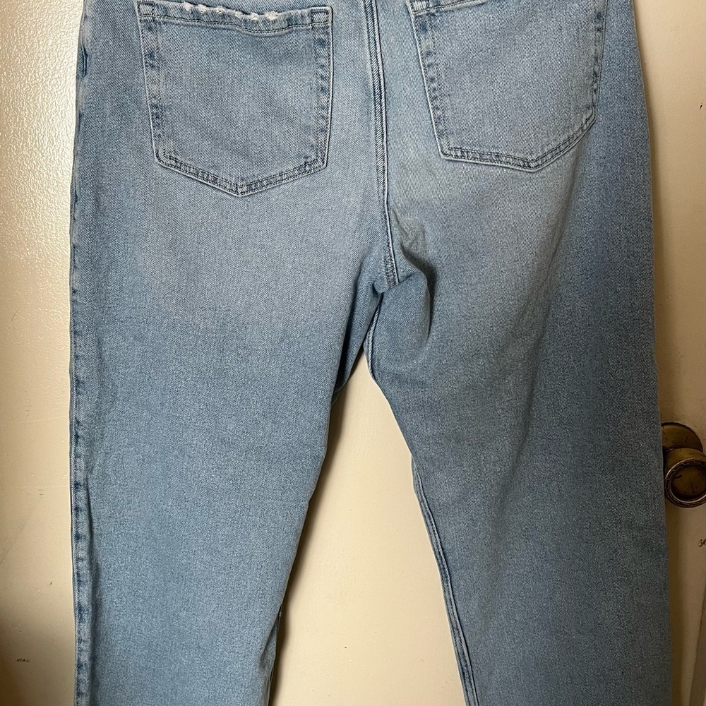 Hollister Sky Blue High-Rise Jeans